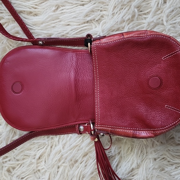 SALE💥Brighton Leather Love Ya Org Heart Crossbody - Picture 4 of 13